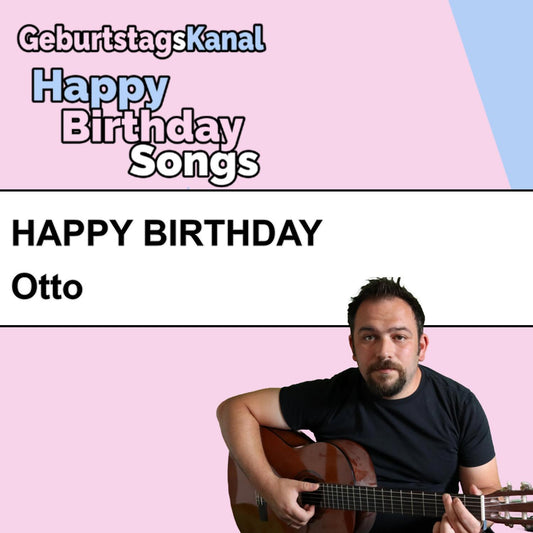 Produktbild Happy Birthday to you Otto mit Wunschgrußbotschaft